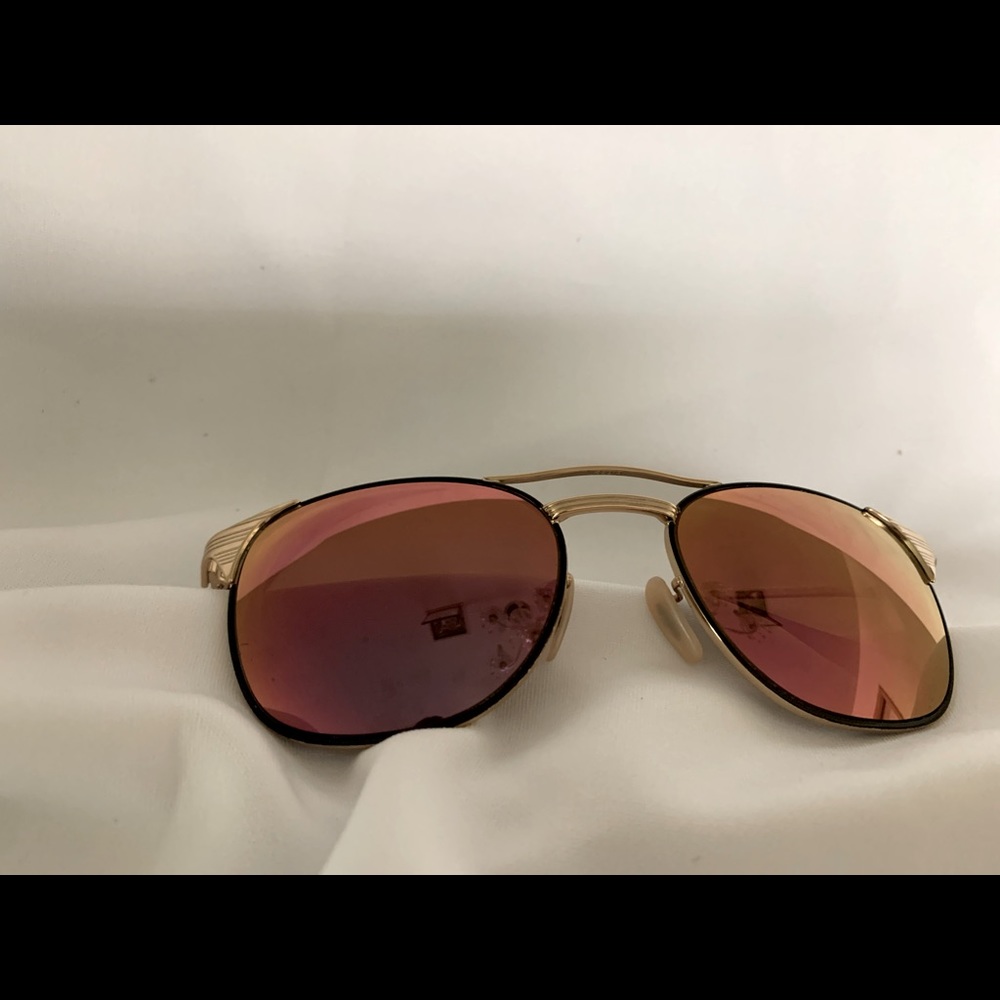 Ray Ban gold eye glass frames